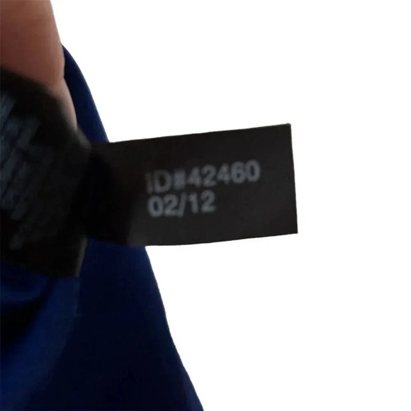 Express Women's Strapless Faux Wrap Dress Size 8 Royal Blue Formal Elegant - Picture 3 of 11